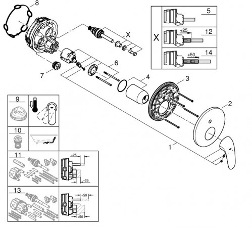 Grohe Eurostyle 24047