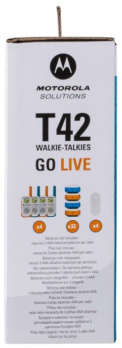 Motorola Talkabout T42 Quad Pack