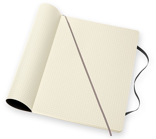 Moleskine Squared Notebook A4 Soft Black