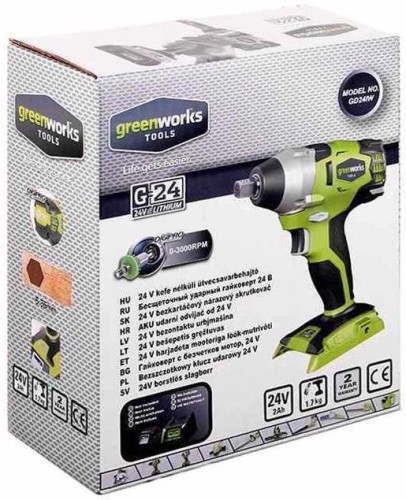 Упаковка Greenworks GD24IW 3801507