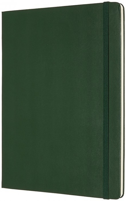 Moleskine Squared Notebook Extra Large Green