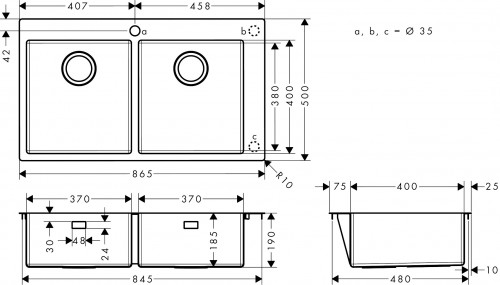 Hansgrohe S71 S711-F765 43303