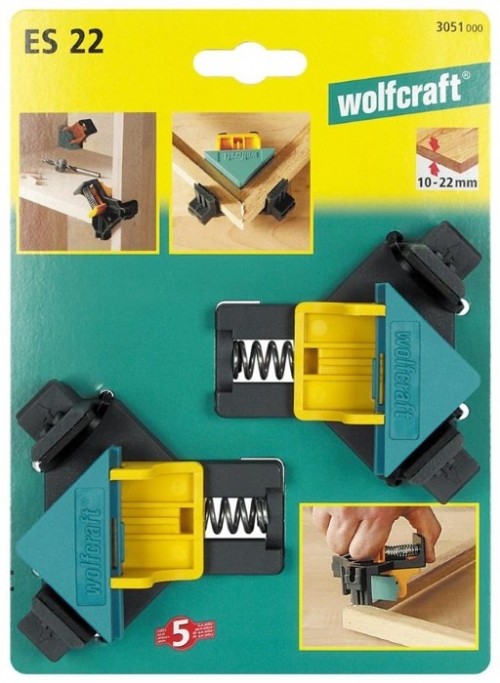 Упаковка Wolfcraft ES 22 Corner Clamp