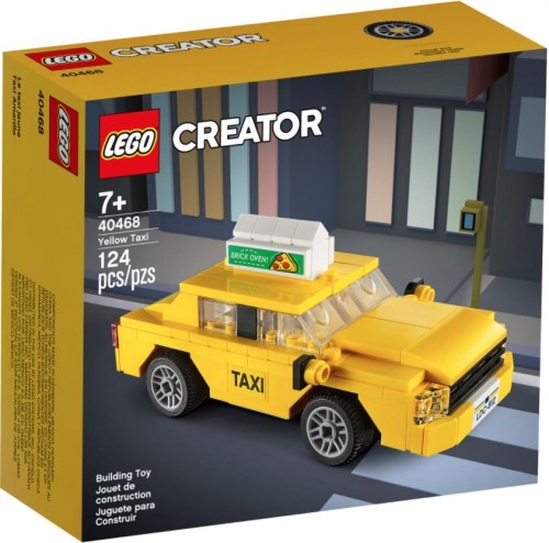 Lego Yellow Taxi 40468