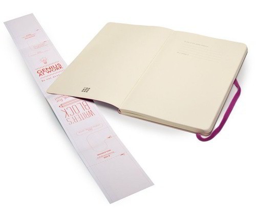 Moleskine Plain Notebook A4 Soft Pink