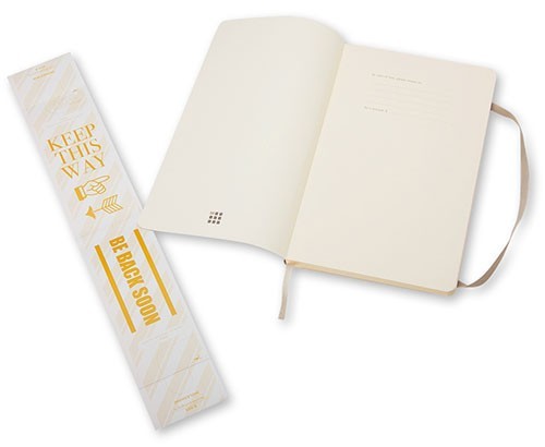 Moleskine Ruled Notebook Pocket Soft Beige