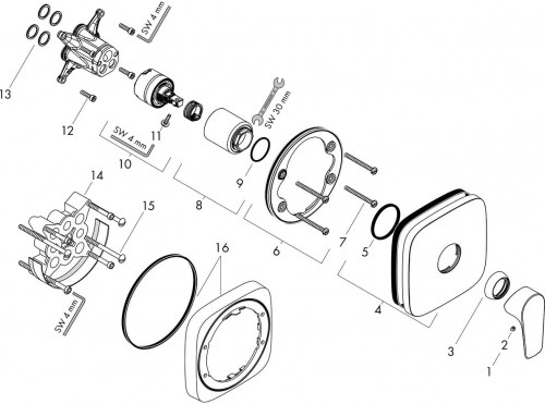 Hansgrohe Talis E 71768000