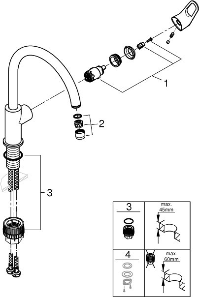 Grohe BauFlow 31230001