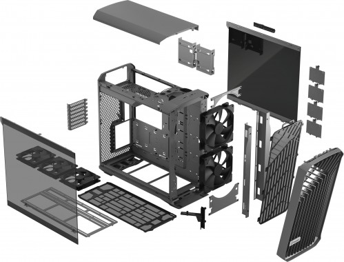 Fractal Design Torrent Gray TG Light Tint