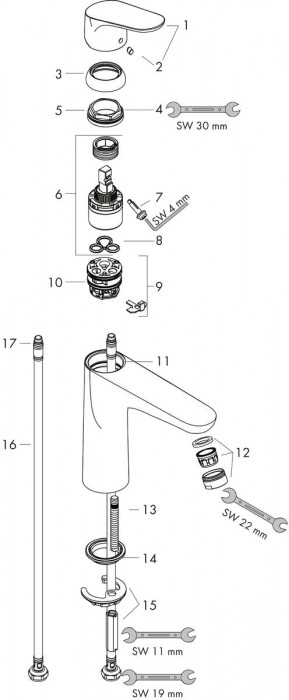 Hansgrohe Focus 31509000