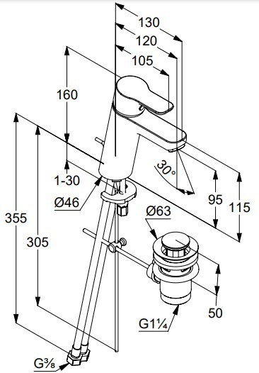 Kludi Pure&Easy 372900565