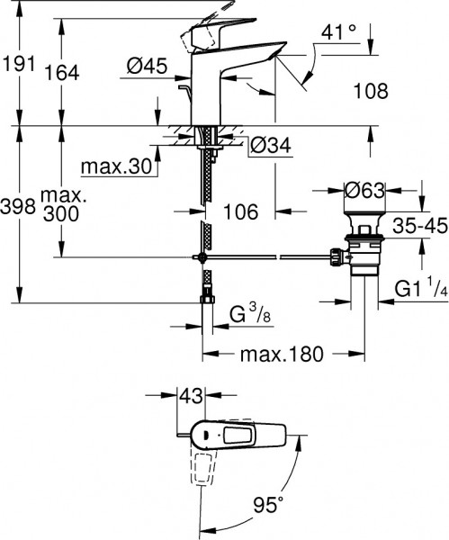 Grohe BauLoop 23887001