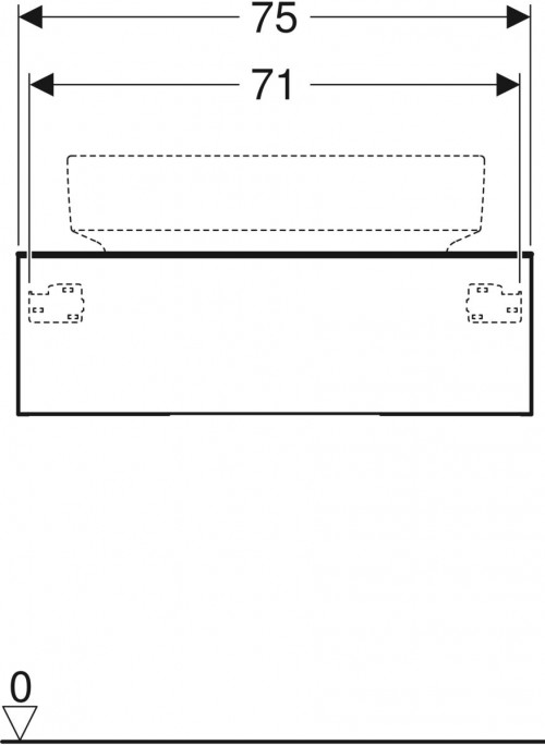 Geberit VariForm 75 501.159.00.1