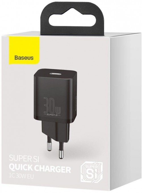 Упаковка BASEUS Super Si Quick Charger 1C 30W