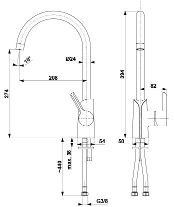 Armatura Angelit 6713-915-00