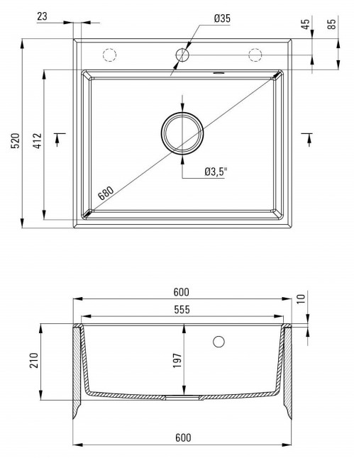 Deante Andante ZQN A103