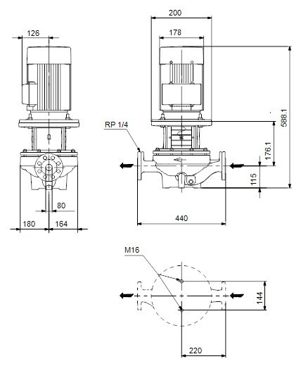 Grundfos TP 80-70/4