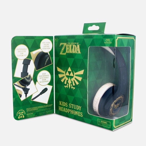 OTL Nintendo Zelda Crest Kids Interactive Headphones