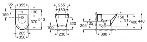 Roca The Gap Round A3570N6000