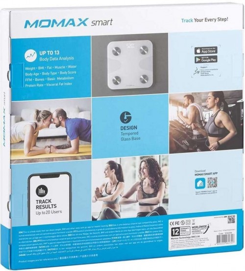 Momax Lite Tracker IoT Body Scale