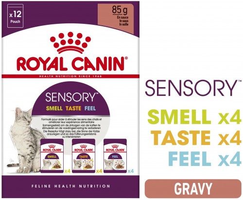 Royal Canin Sensory Pack Gravy Pouch 1.02 kg