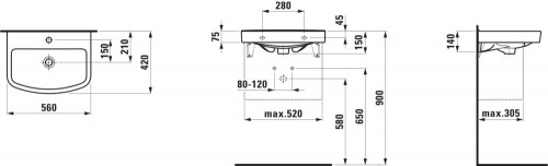 Laufen Kompas H8101510001041