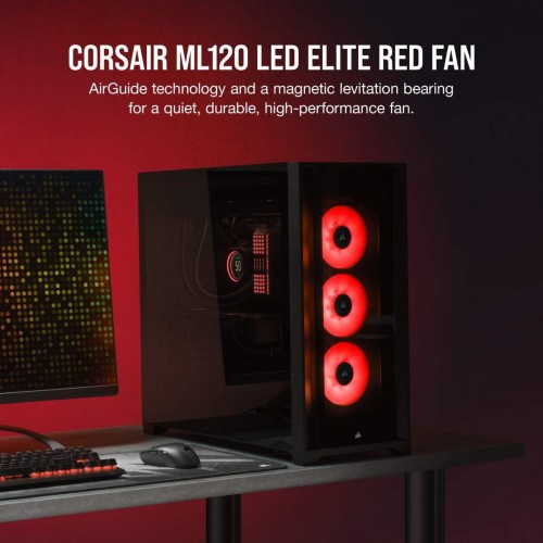 Corsair ML120 LED ELITE Red