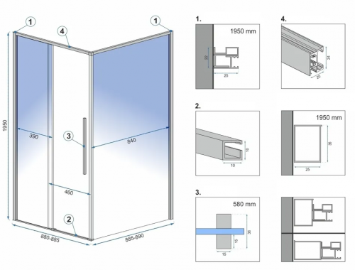 REA Solar 90x90 REA-K6412