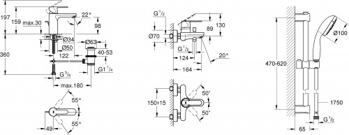 Grohe QuickFix Get UA202701MQ