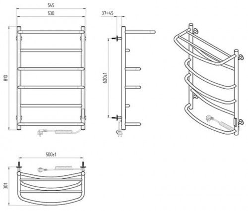 LARIS Euroflesh Shelf E R 500x800 73207611