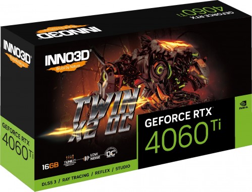 INNO3D GeForce RTX 4060 Ti 16GB TWIN X2 OC