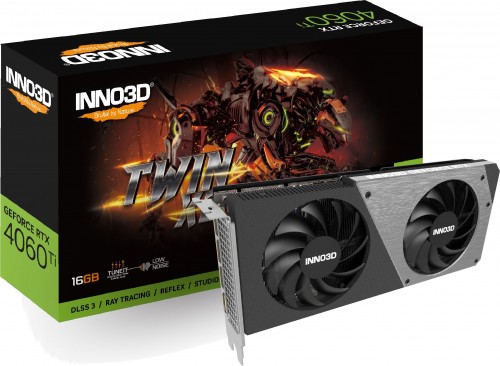 INNO3D GeForce RTX 4060 Ti 16GB TWIN X2