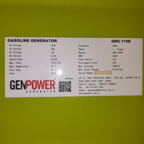 Genpower GBG 110 E