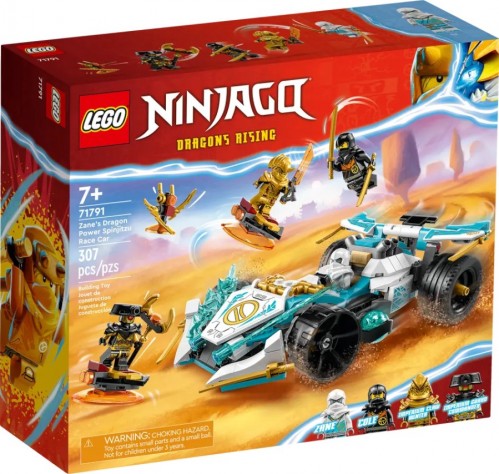 Lego Zanes Dragon Power Spinjitzu Race Car 71791