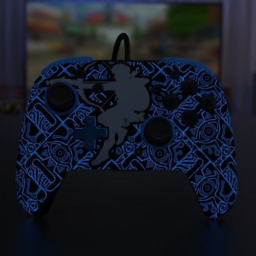 PDP Rematch Glow Wired Controller
