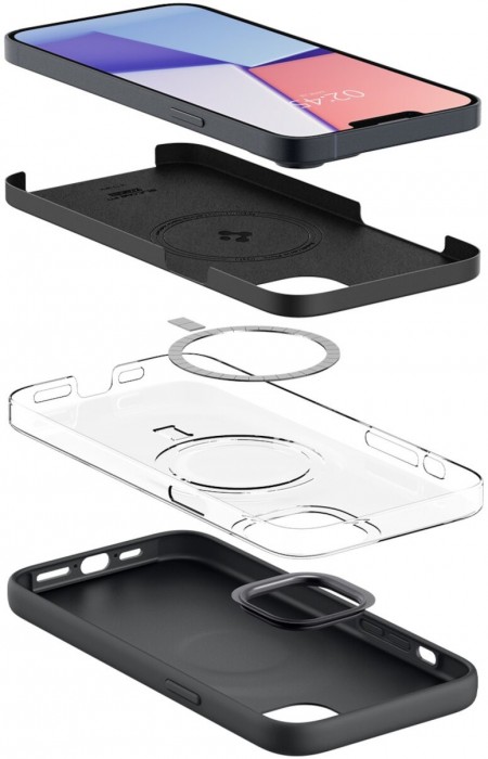 Spigen Silicone Fit (MagFit) for iPhone 14 Plus