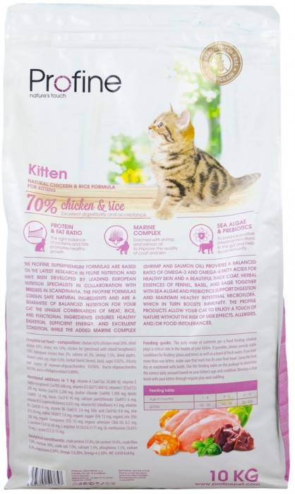 Profine Kitten Chicken/Rice 10 kg