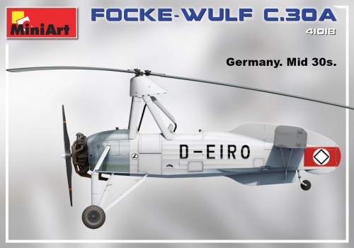 MiniArt Focke Wulf FW C.30a Heuschrecke. Late Prod (1:35)