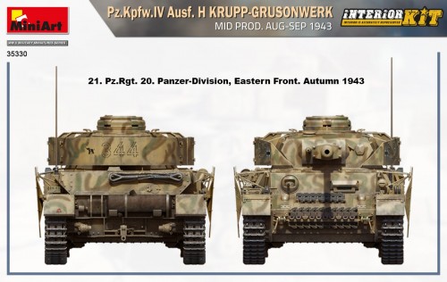 MiniArt Pz.Kpfw.IV Ausf. H Krupp-Grusonwerk (1:35)