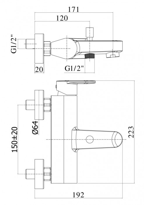 Paffoni Candy CA023CR