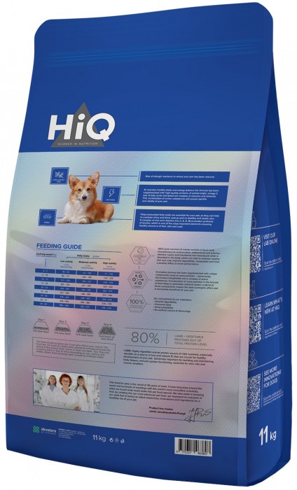 HIQ Adult All Breed Lamb 11 kg