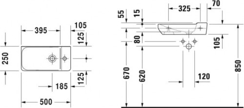 Duravit P3 Comforts 0715500000