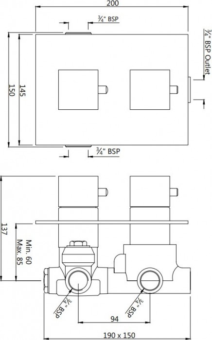 Jaquar Kubix F KUB-CHR-35693