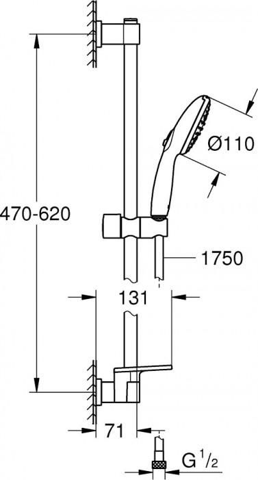 Grohe Vitalio Start 110 26952001