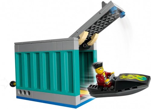 Lego Police Speedboat and Crooks Hideout 60417