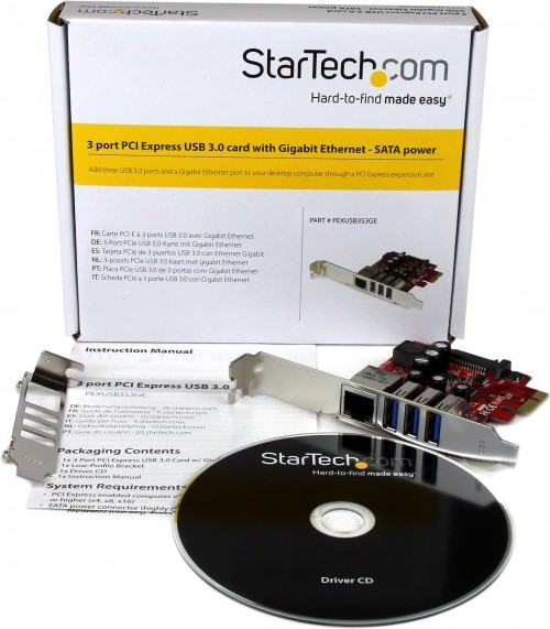 Startech.com PEXUSB3S3GE