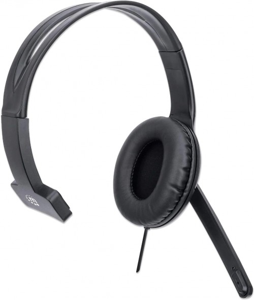 MANHATTAN Mono Over-Ear USB Headset