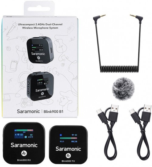 Saramonic Blink900 B1 (1 mic + 1 rec)