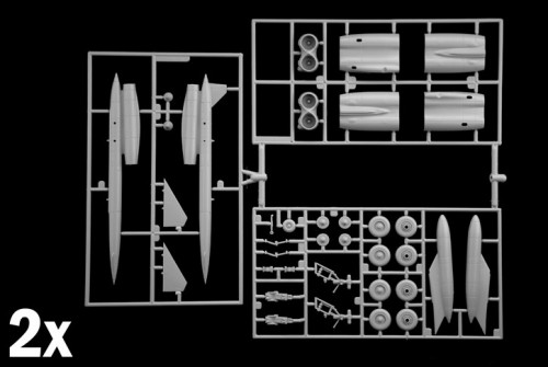 ITALERI B-52G Stratofortress Early version with Hound Dog Mi