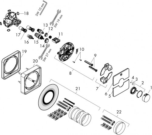 Hansgrohe ShowerSelect Comfort Q 15581000